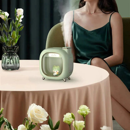 Portable Dual-Spray Humidifier for Office & Car