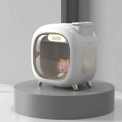 Portable Dual-Spray Humidifier for Office & Car